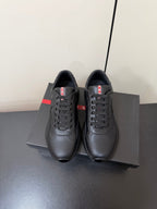 PRA 26S Casual Sneakers Black Leather 618916