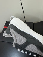 PRA 26S Casual Sneakers Gray Patent Leather 618928