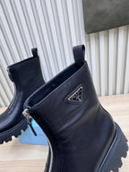 PRA Martin boots black sheepskin 443650