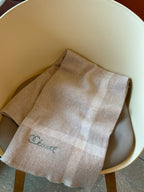 CC Scarf 200 CM In Light Brown Mix White Cashmere 359314