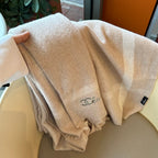 CC Scarf 200 CM In Light Brown Mix White Cashmere 359314