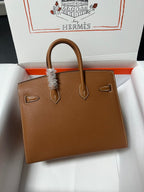 HM BIRKIN SELLIER GOLD EPSOM LEATHER GOLD HARDWARE