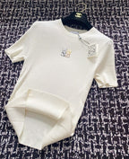 Loewe 25 Slim Sleeved T-Shirt Tencel