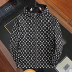 LV DOUBLE-SIDED JACKET BLACK 239003