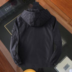 LV BLACK HOODED JACKET 238990