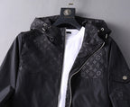 LV BLACK HOODED JACKET 238990