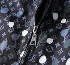 LV BLACK MONOGRAM HOODED JACKET 238997