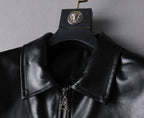 LV BLACK LAMBSKIN SHIRT JACKET 238998