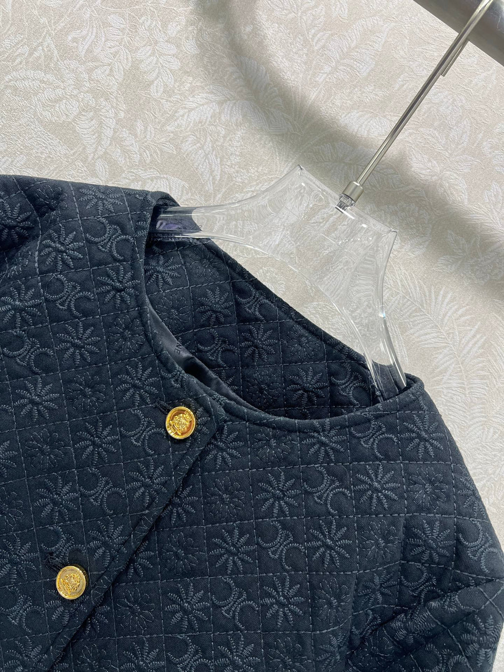 Celine 25 Jacquard Cotton Twill Jacket 292272