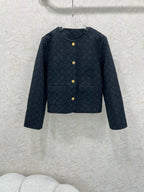 Celine 25 Jacquard Cotton Twill Jacket 292272