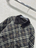 Burberry 25 Quilted Cropped Jacket Multicolor  Cotton