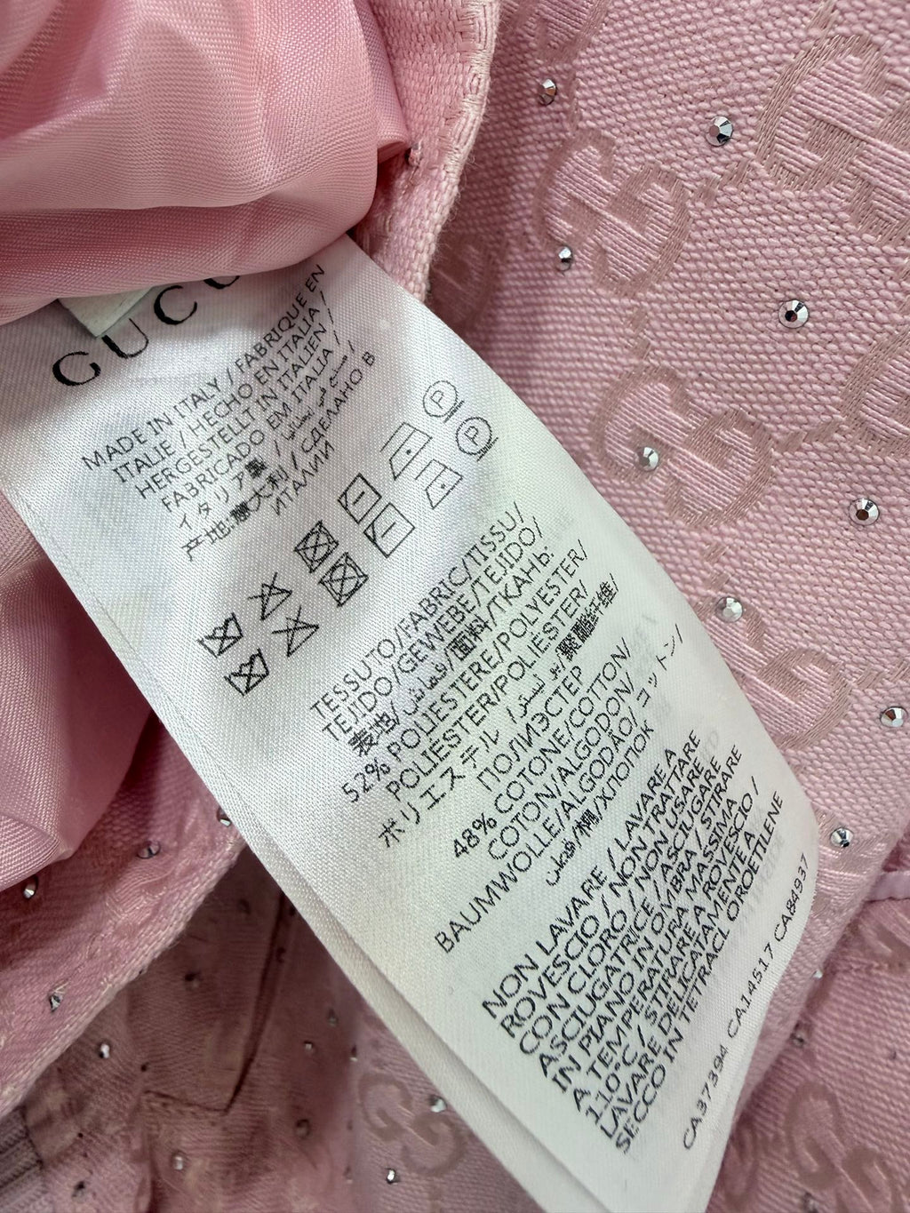 GUCCI 26S EMBELLISHED JACKET 69