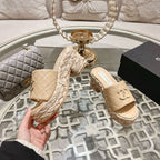 CC Espadrilles Platform Canvas