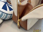 TOP - HANDLE 35 BAG IN  BEIGE CANVAS