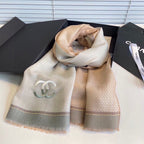 CC Scarf 200 CM In Light Grey Mix Light Beige Cashmere 413837