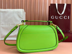 Gucci 2026 Blondie 32 Bag Green Leather 277503
