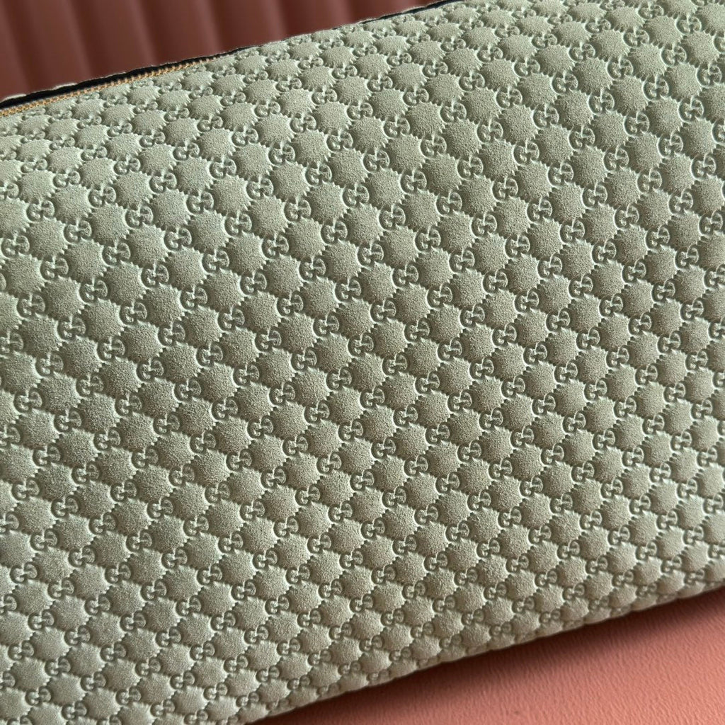 Gucci 2026 Half Horsebit Bag 38cm Green Suede Leather 277351