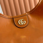 Gucci 2026 Giglio Large Tote Bag 60cm Brown Leather