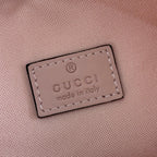 Gucci 2026 Vanity GG-Canvas Mini Top Handle Bag Pink Canvas Leather 280779