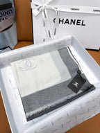 CC Scarf 200 CM In Grey Mix White Cashmere  416880