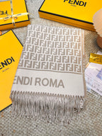 FF Limited  140CM Scarf Beige Cashmere 104161