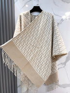 FF Limited  140CM Scarf Beige Cashmere 104161