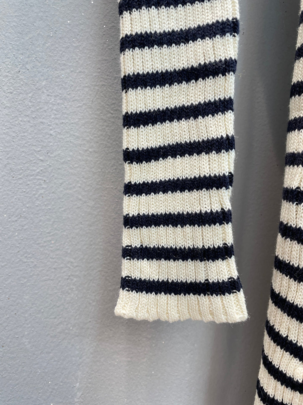 CD 25 Striped Sweater Dress Wool Mix Cotton