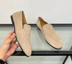 HM Men's Loafer Beige Suede 603628