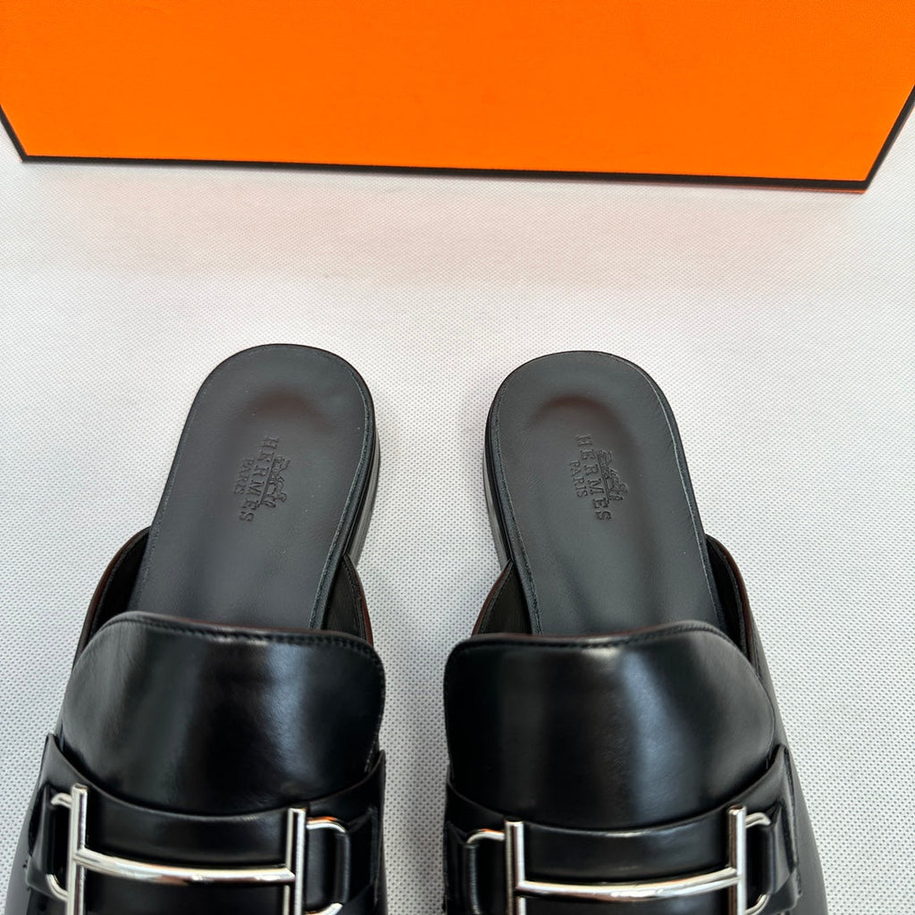 HM Men's Hot Mule Black Calfskin 640284