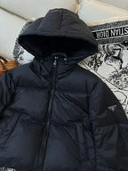Prada 25 Short Jacket Black Down Polyester 317484