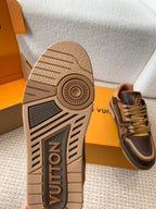 LV Trainer Sneaker Dark Brown Cowhide