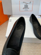 HM Julia Loafer In Black Lambskin 997929