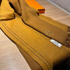 UNIE BRODEE MUFFLER 200 CM IN BRONZE BROWN CASHMERE