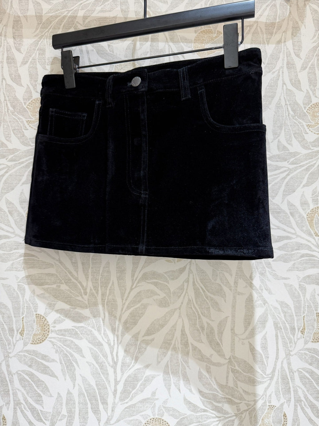 Prada Skirt Black Velvet
