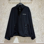 Miu Miu Half-pullover Sweatshirt Black Polyester