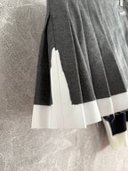 Miu Miu Set Black Gray White Polin Cotton