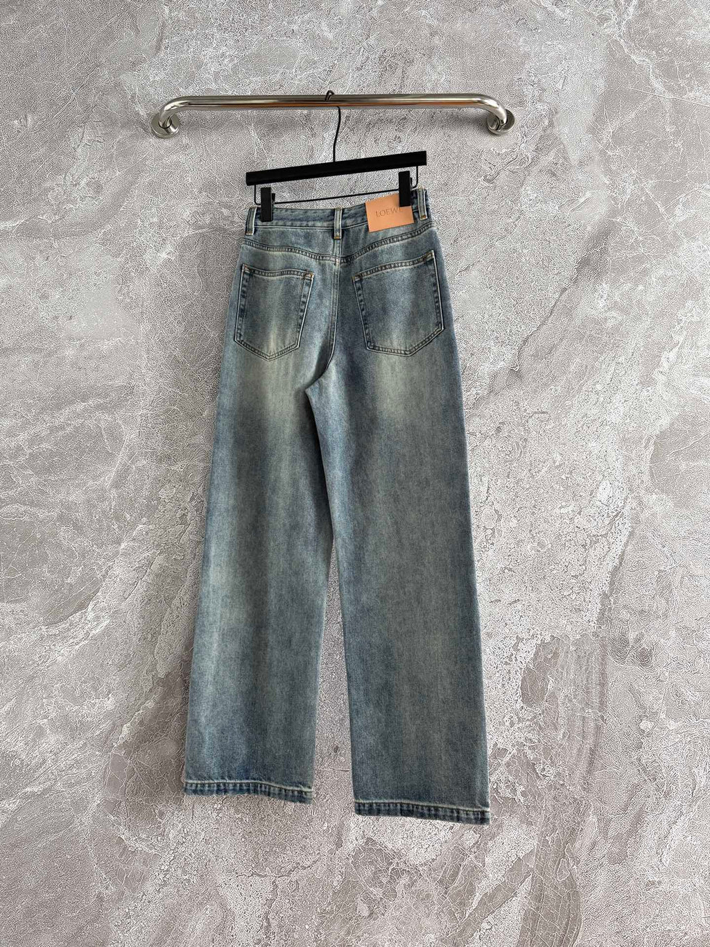 Joewe Ripped Jeans Blue Cotton