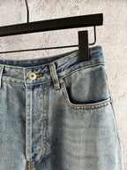Joewe Ripped Jeans Blue Cotton
