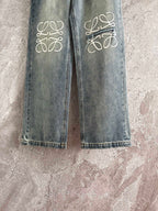 Joewe Ripped Jeans Blue Cotton