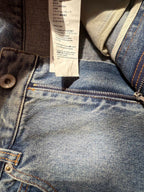 Loewe Waist-burnt  Jeans Blue Cotton