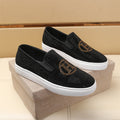 HM Men's Slip -on Loafer Black Diamond Lambskin 645794