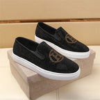 HM Men's Slip -on Loafer Black Diamond Lambskin 645794