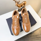 CD 25 B57 Sneaker Brown Patent Leather 750643