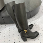 HM Justine 60 Boot Black Cowhide 954913