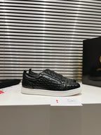 CL Rantulow Orlato Sneakers Black Alligator embossed calf leather 242413