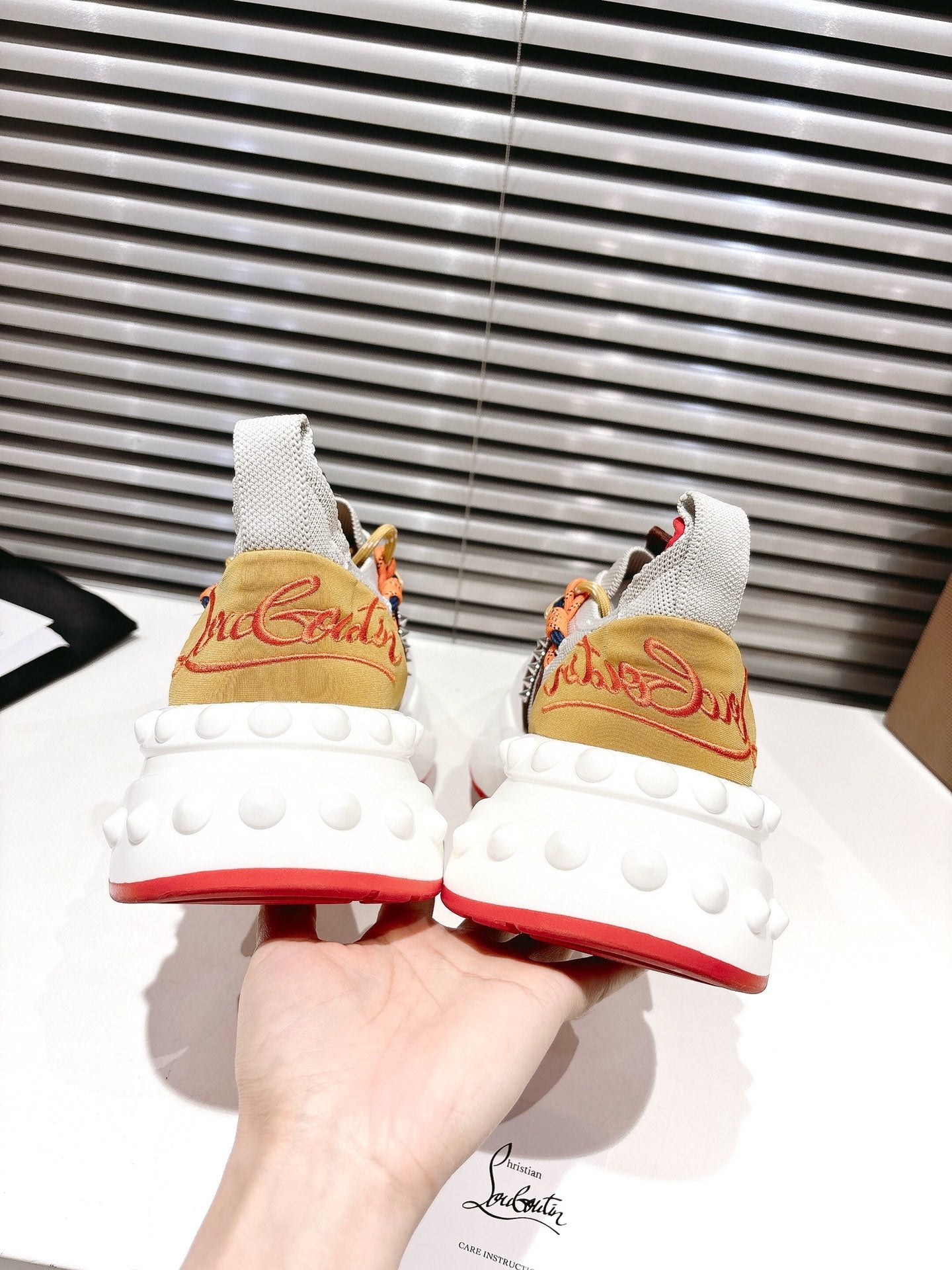CL 25 Trailnrun Sneaker Multicolor Calfskin Mesh 323167