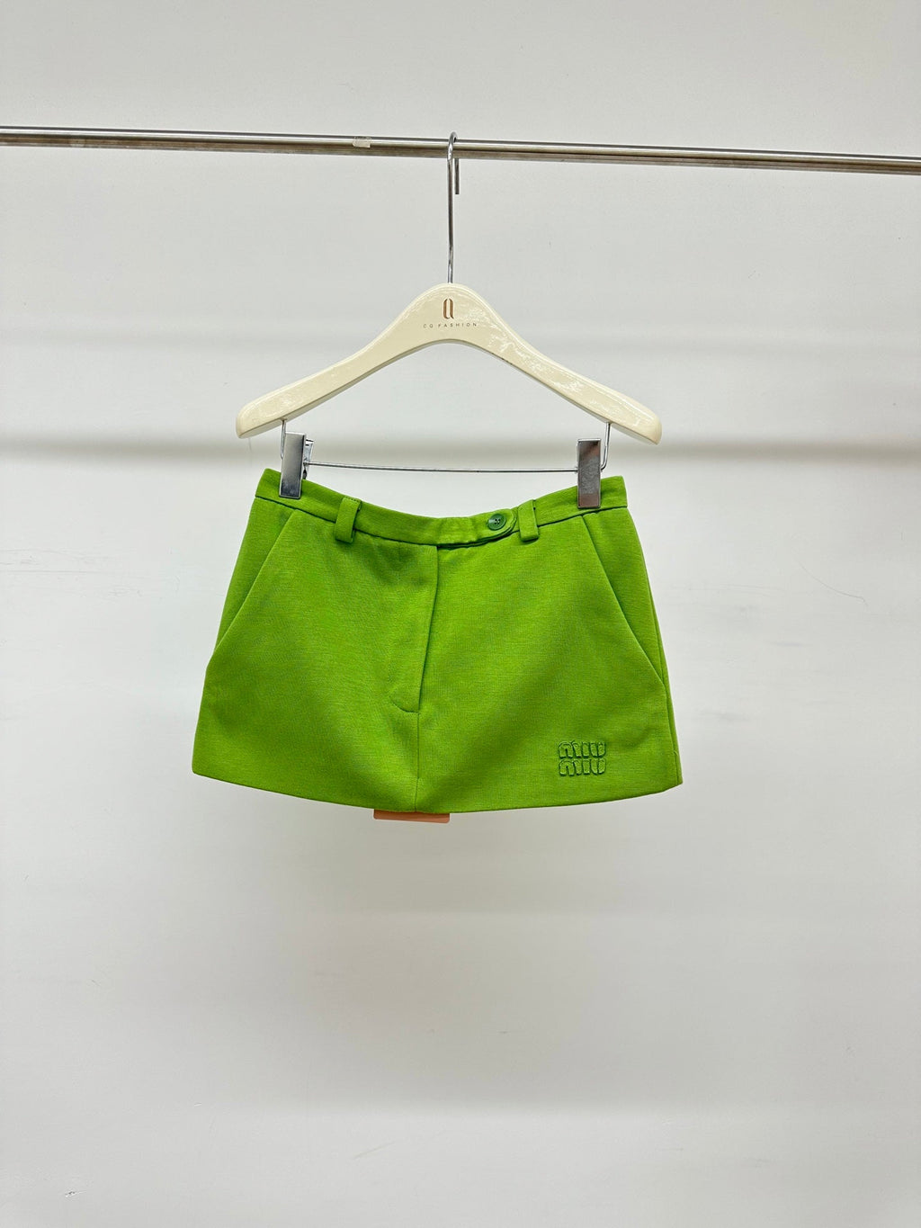 Miumiu 2026 Skirt Green Cotton