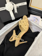 CC 25 Slingback Beige Lambskin 233400