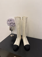 CC 25 Long Boot White Mesh 354928