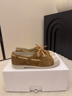 CC 26 Mocassin Loafer Brown Suede 588896